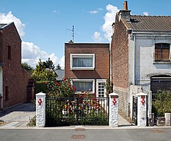 Maison, rue Chanzy, à Lezennes