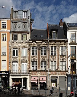 Immeubles rue Esquermoise à Lille