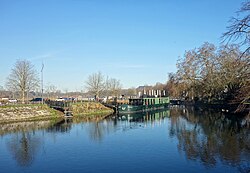 Le canal de l'Esplanade à Lille