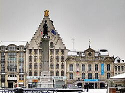 La Colonne de la Déesse sur la Grand Place de Lille