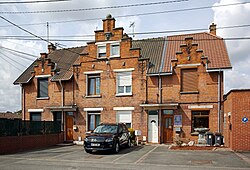 Maisons, impasse des Couvreurs, à Hellemmes-Lille