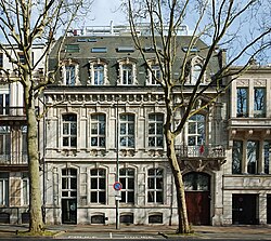 L'hôtel Baudon, boulevard Vauban à Lille