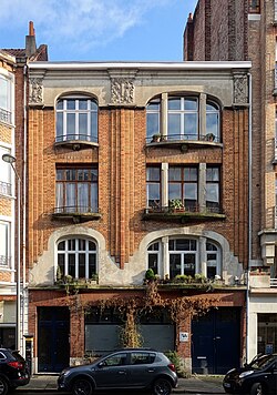 Immeuble rue Édouard-Delesalle à Lille