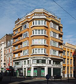 Immeuble, rue du Molinel à Lille