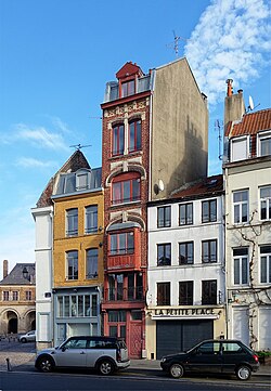 Immeubles place de Gand à Lille