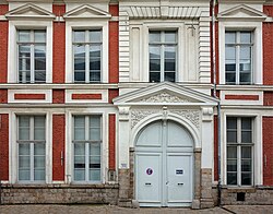 Porche de l'Hôtel Vrau rue du Pont-Neuf à Lille