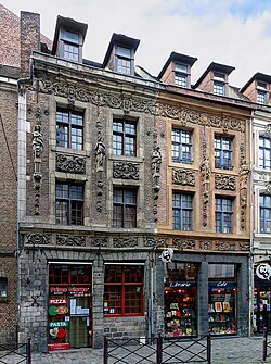 Maisons rue Royale à Lille