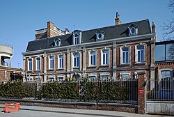 Le Château Lesaffre, rue Gabriel Péri, à Marcq-en-Barœul