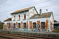 La gare de Bauvin-Provin, à Provin.