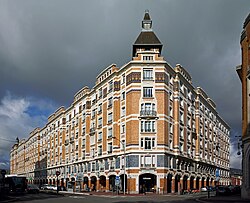 Les Arcades, avenue Gustave Dron, à Tourcoing