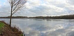 Vue du lac du Héron à Villeneuve-d'Ascq